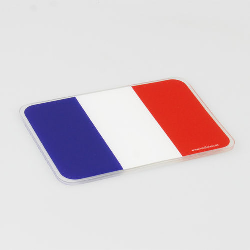 HELD4YOU - Klebematte im Design "Flagge Frankreich"