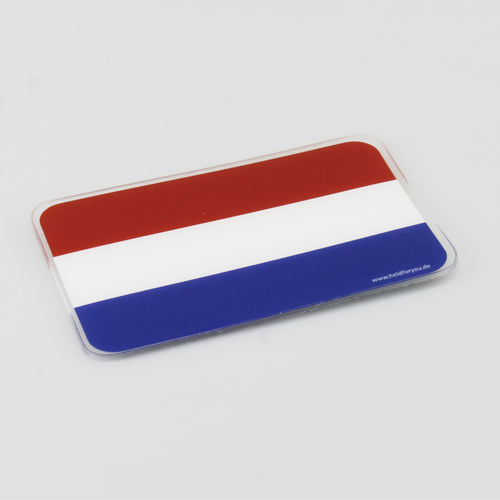 HELD4YOU - Klebematte im Design "Flagge Niederlande"