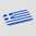 HELD4YOU - Klebematte im Design "Flagge Griechenland"